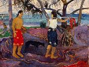 Paul Gauguin Under the Pandanus II Spain oil painting artist